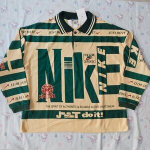 Nike Cactus Plant Flea Market Long Sleeve Polo Shirt Size M